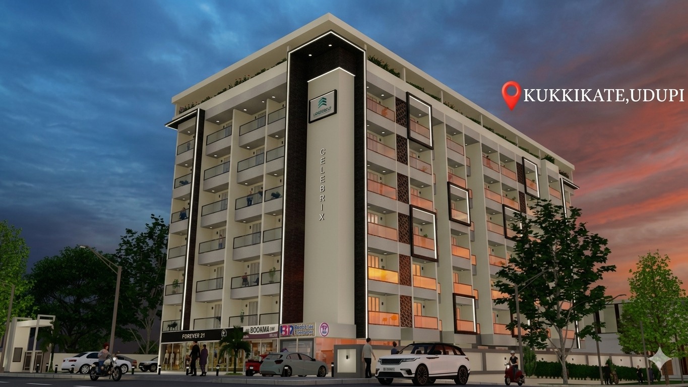 Flat for sale in Mangalore with modern residential interiors